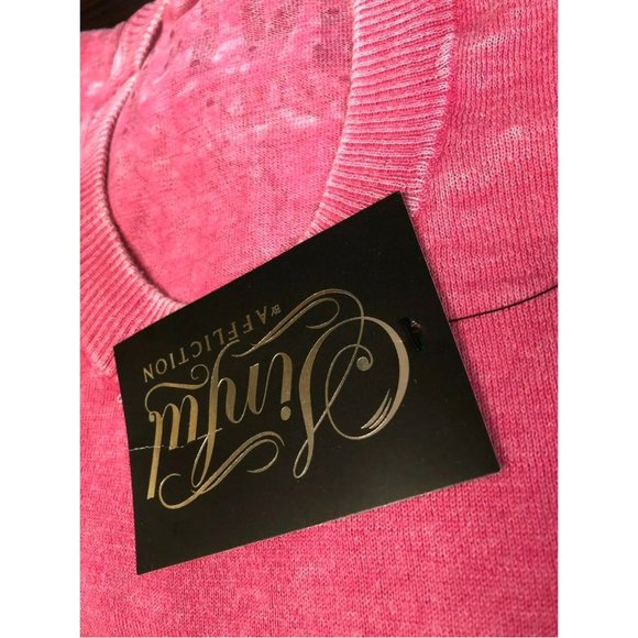 Sinful AFFLICTION Women's Top DAKOTA SWEATER DRESS - Picture 9 of 9